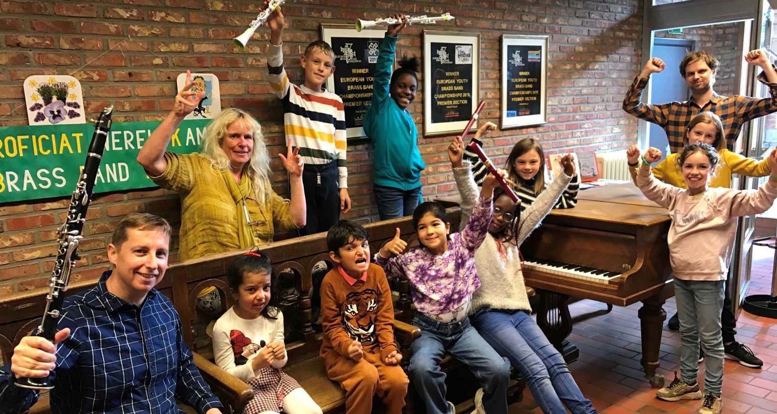 Muziekcarrousel in onze Academie