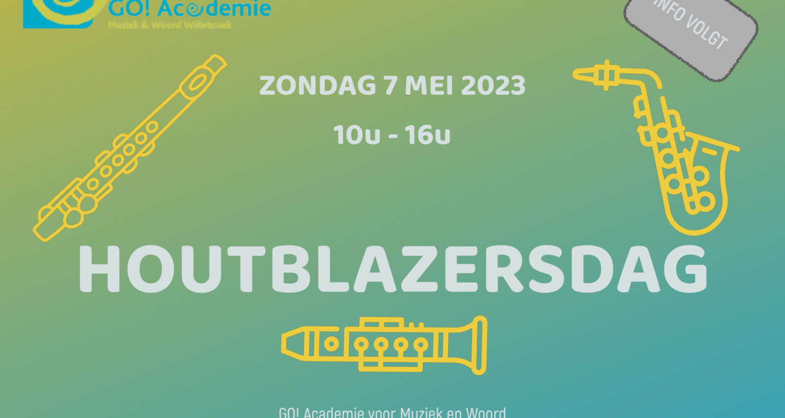 Zondag 7 mei: HOUTBLAZERSDAG 10u-16u