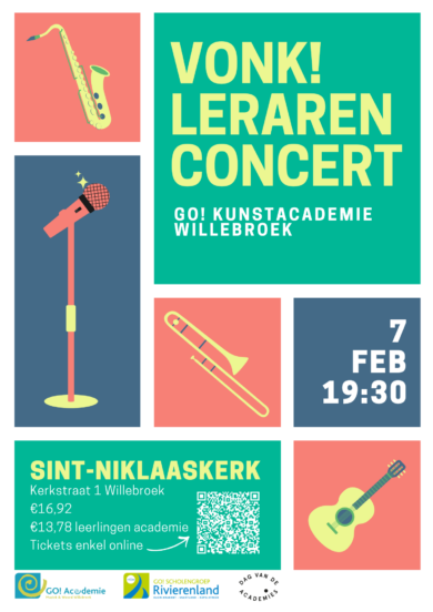 VONK! – Lerarenconcert GO! Kunstacademie Willebroek