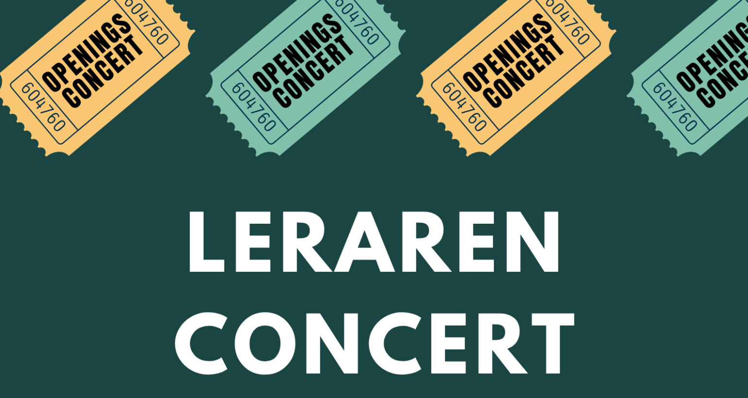 Openingsconcert – Lerarenconcert