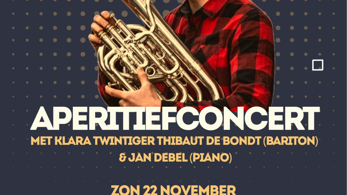 Aperitiefconcert Met Klara Twintiger Thibaut De Bondt en Jan Debel